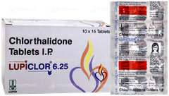 Lupiclor 6.25 Tablet 15 Lupiclor 6.25 Tablet 15
